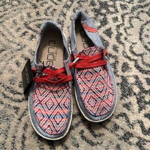 Hey Dude Geo Western Pattern Slip-Ons